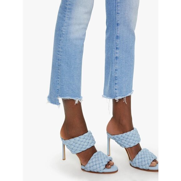 💕MOTHER💕 The Insider Crop Step Fray Jeans ~ Limited Edition 28 NWOT - Picture 3 of 16